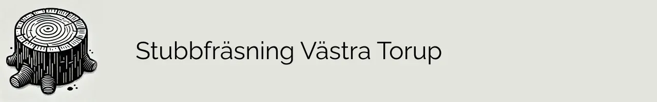 Stubbfräsning Västra Torup